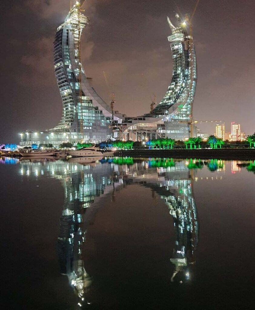 برج کاتارا دوحه قطر - Katara Tower Doha