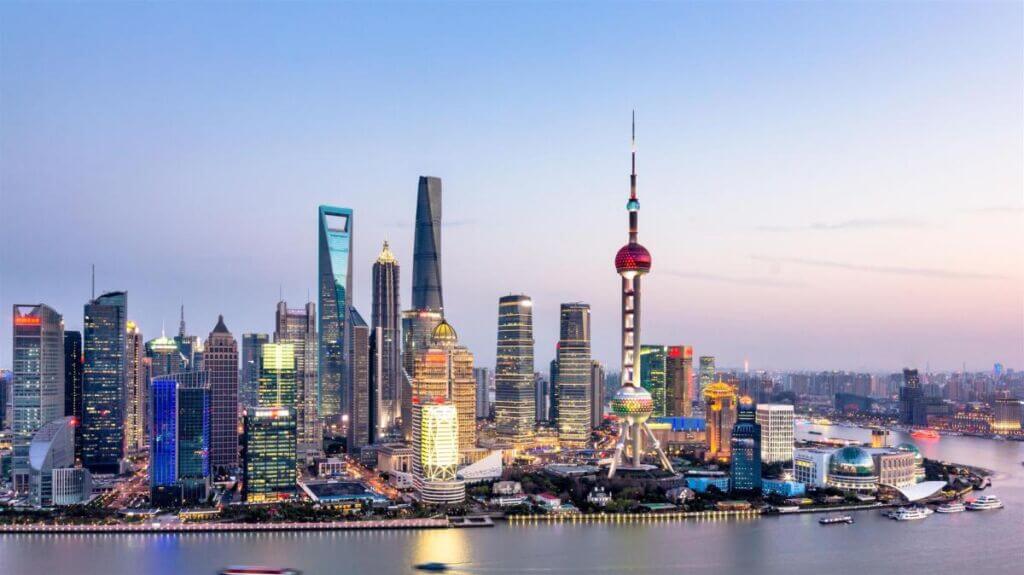 بندر ثروتمند شانگهای چین