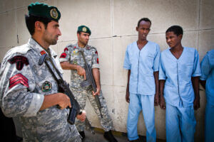 دستگیری دزدان دریایی سومالی توسط تکاوران و کلاه سبزهای نیروی دریایی ارتش