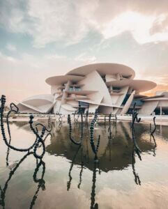 موزه ملی قطر - national museum Qatar