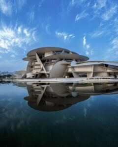 موزه ملی قطر - national museum Qatar
