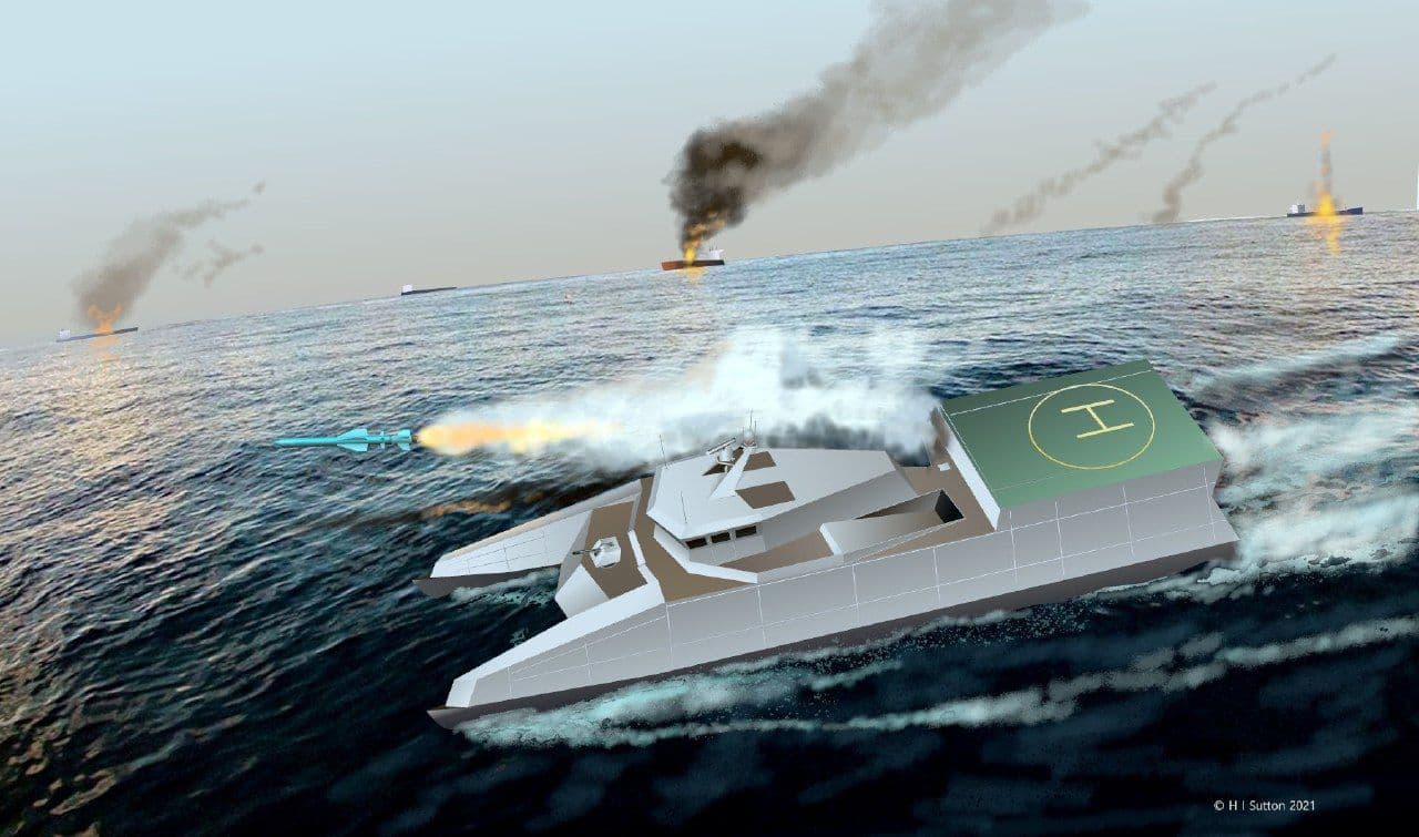 قایق موشک انداز شهید سلیمانی نیروی دریایی سپاه